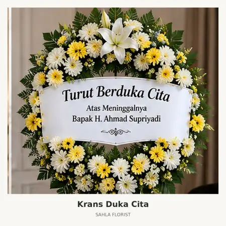 Krans Bunga Duka Penjaringan